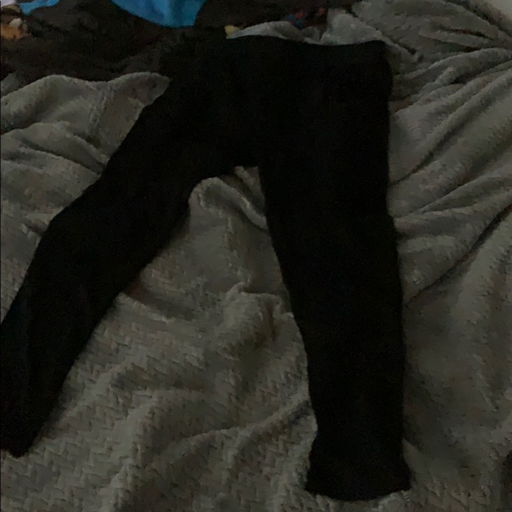 Black pants for snow